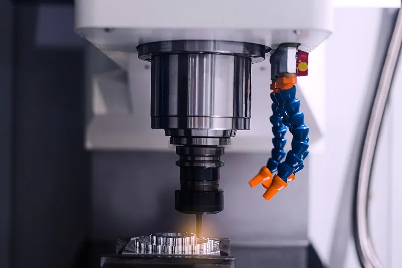 加工中心加工中产生振动图片