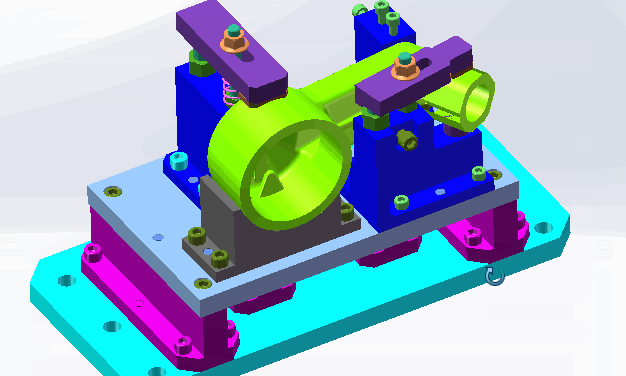 加工中心夹具的设计图片 加工中心夹具的设计图片