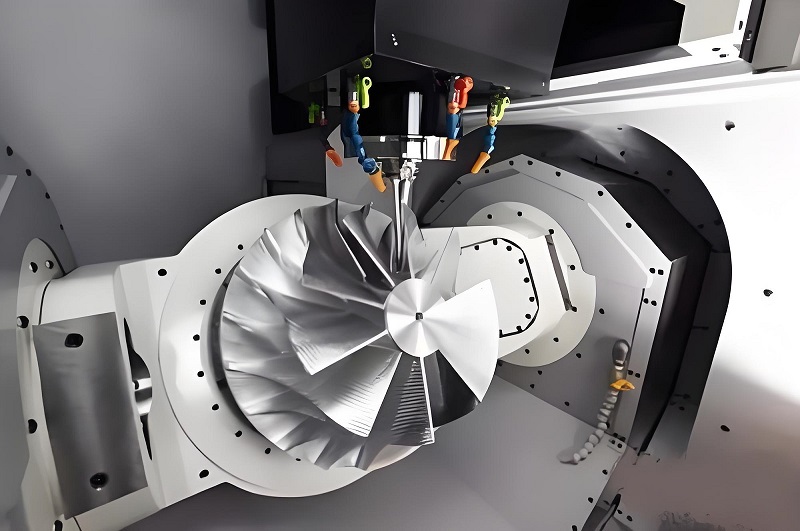 五轴加工中心加工叶轮 五轴加工中心加工叶轮