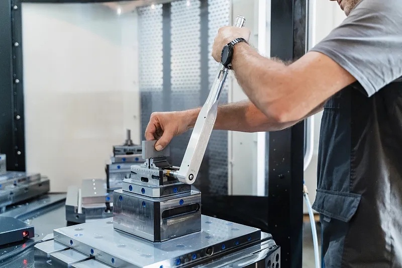 加工中心安装图片