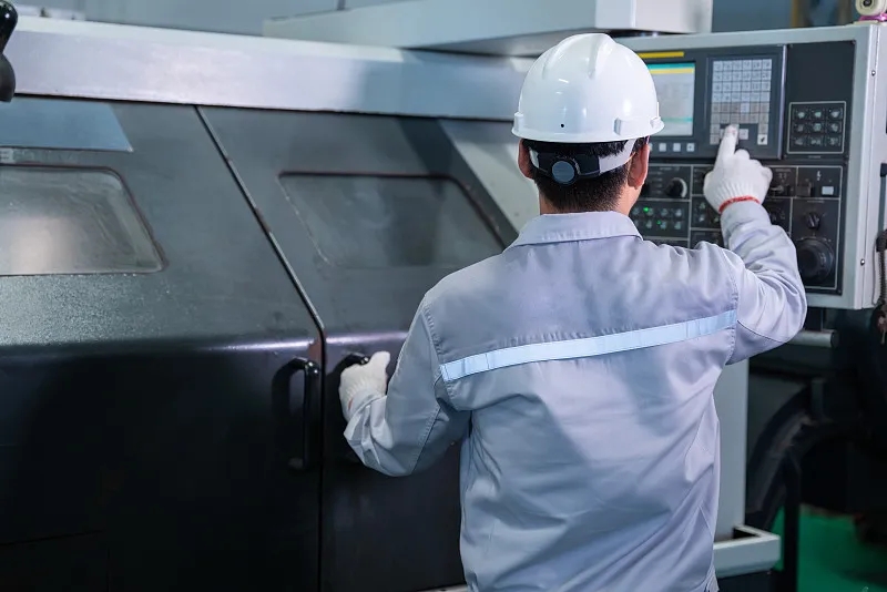 加工中心开机图片